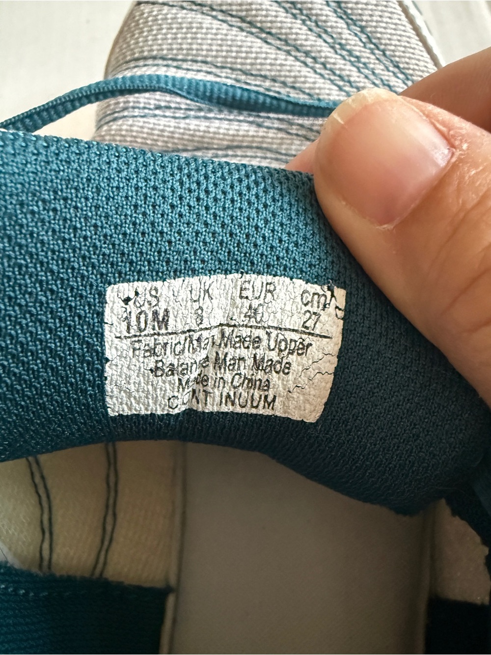 Ryka Women's Athletic Sneakers in Gray with Teal and Green - Picture 7 of 8